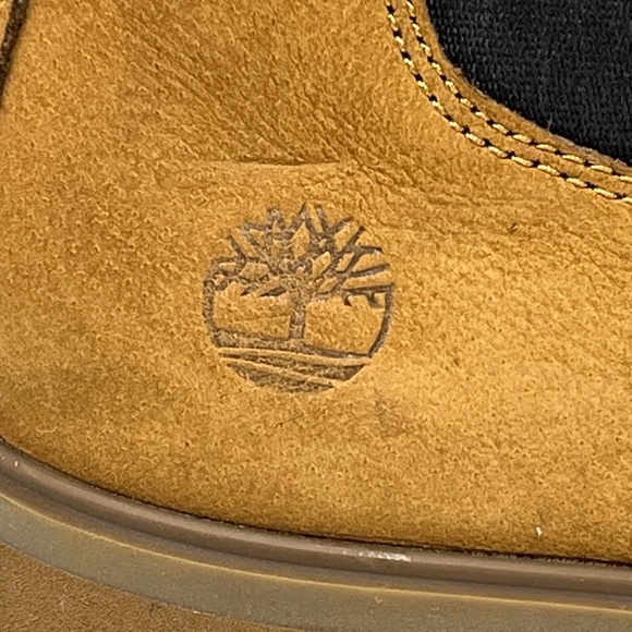 Timberland Redwood Falls Leather Lug Outsoles Chelsea Ankle Boots Size 10 - Picture 3 of 11